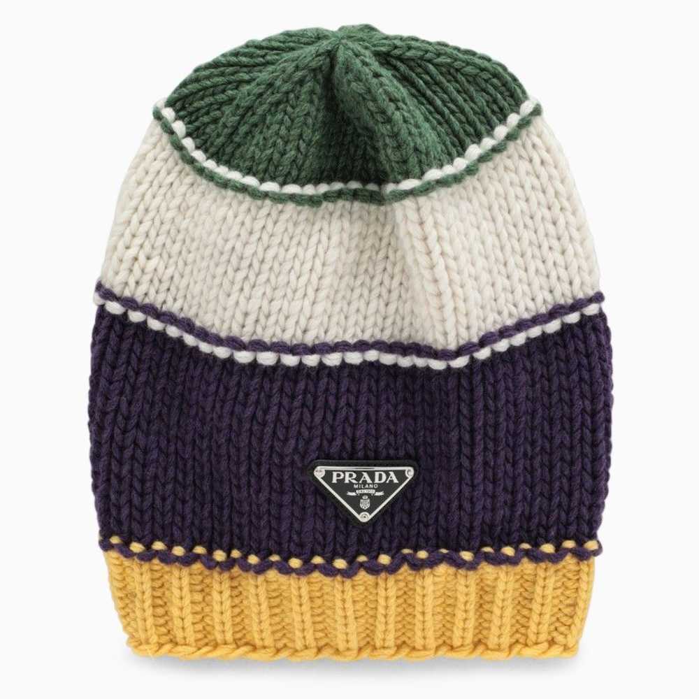 Prada o1d2blof0924 Size: OS / Wool Hats in Multic… - image 1