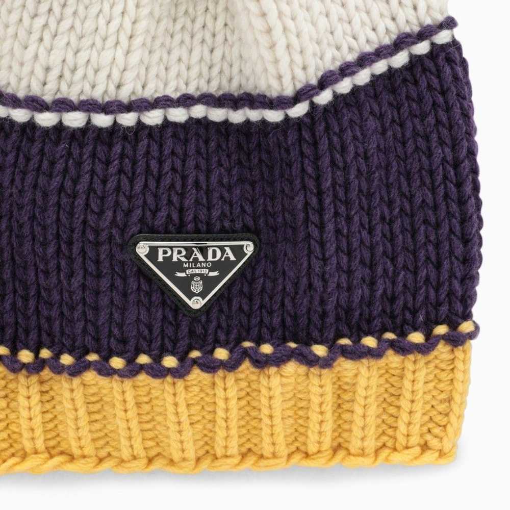 Prada o1d2blof0924 Size: OS / Wool Hats in Multic… - image 3