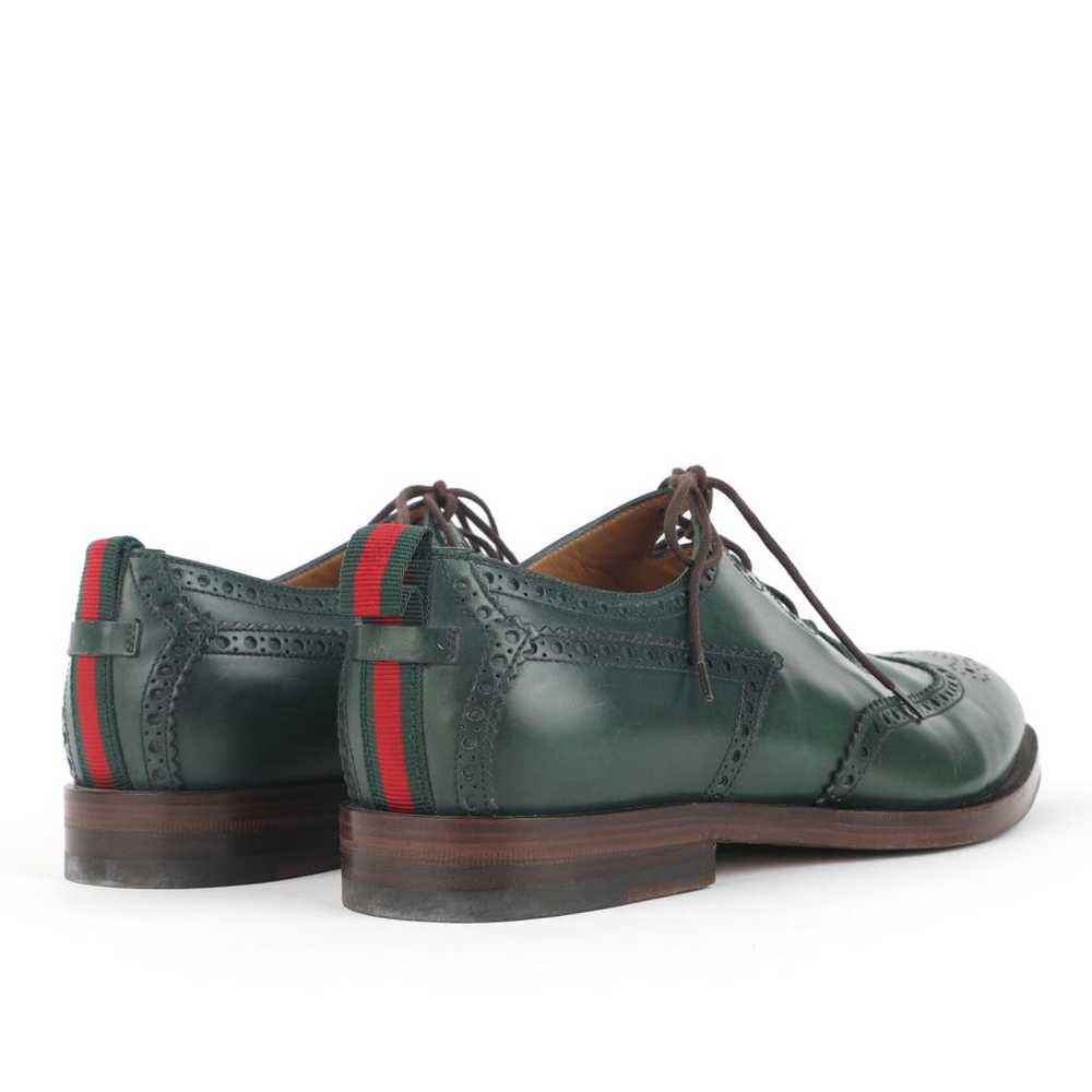 Gucci Leather lace ups - image 4