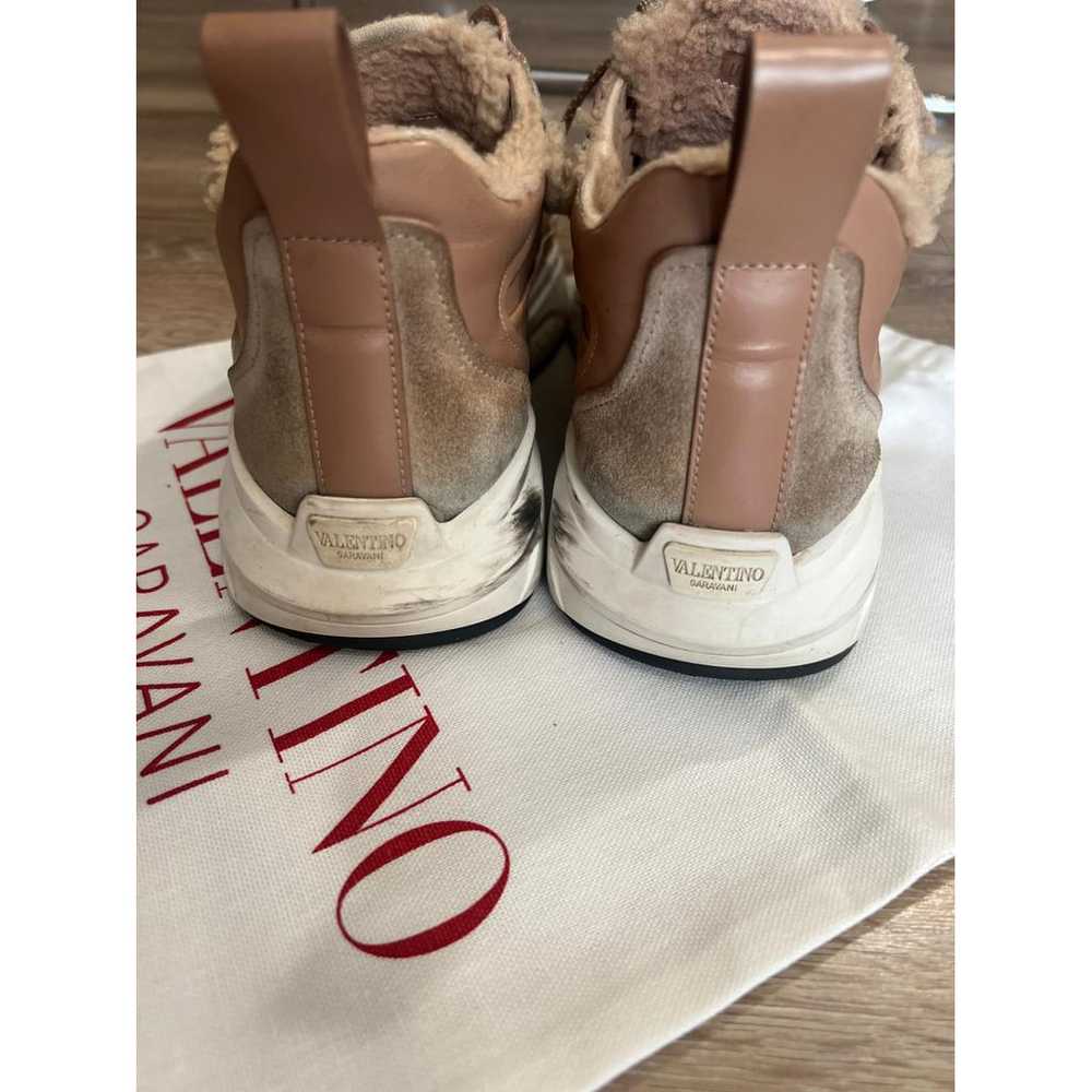 Valentino Garavani Bounce leather trainers - image 6