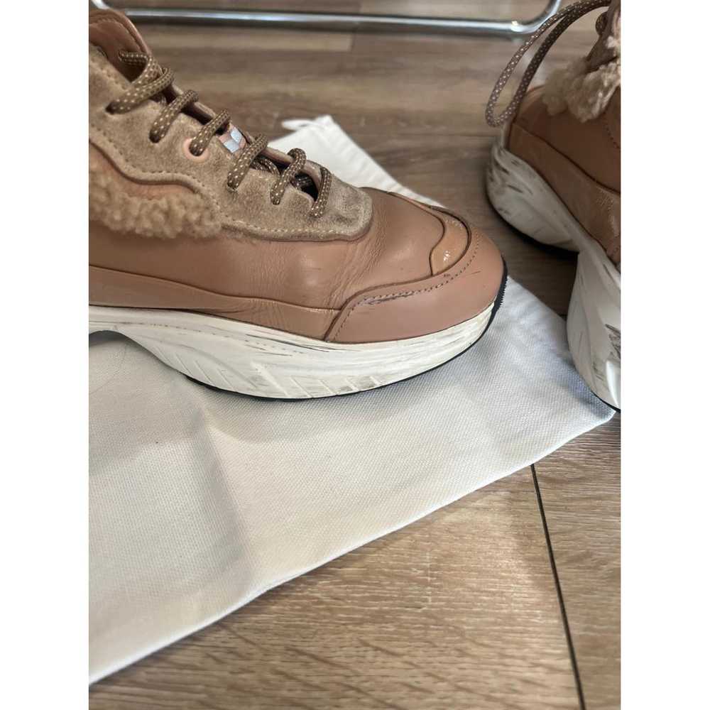 Valentino Garavani Bounce leather trainers - image 8