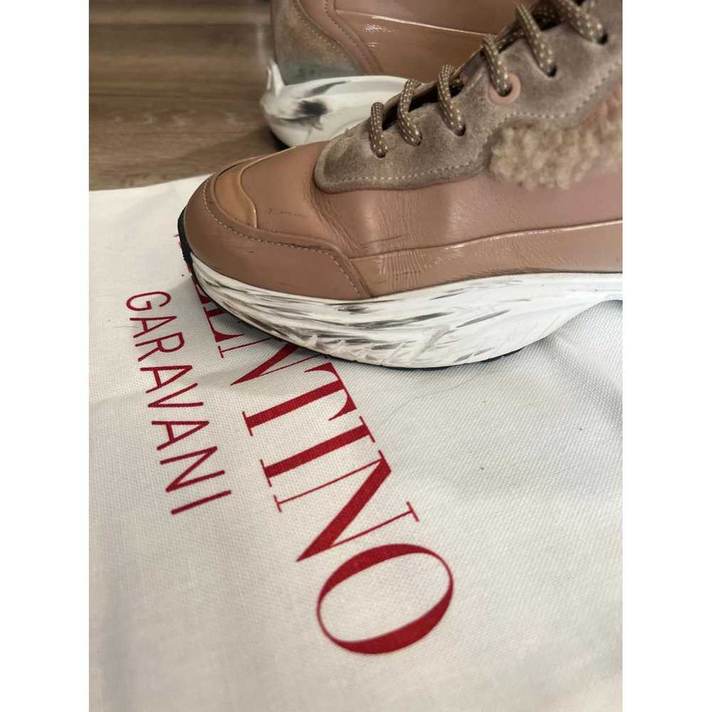 Valentino Garavani Bounce leather trainers - image 9