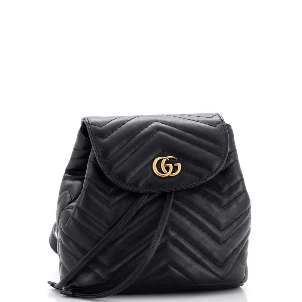 Gucci Leather backpack - image 2