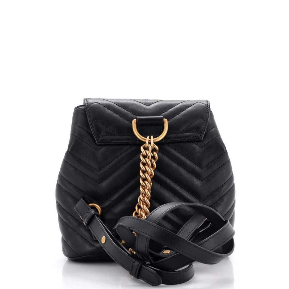 Gucci Leather backpack - image 3