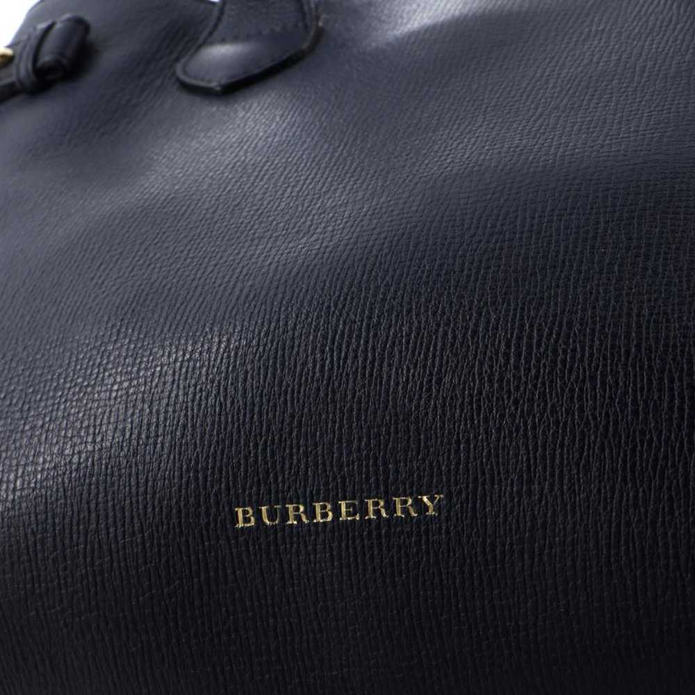 Burberry Leather satchel - image 6