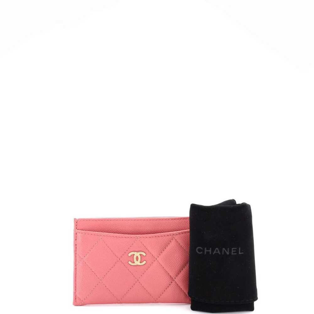 Chanel Leather card wallet - image 2