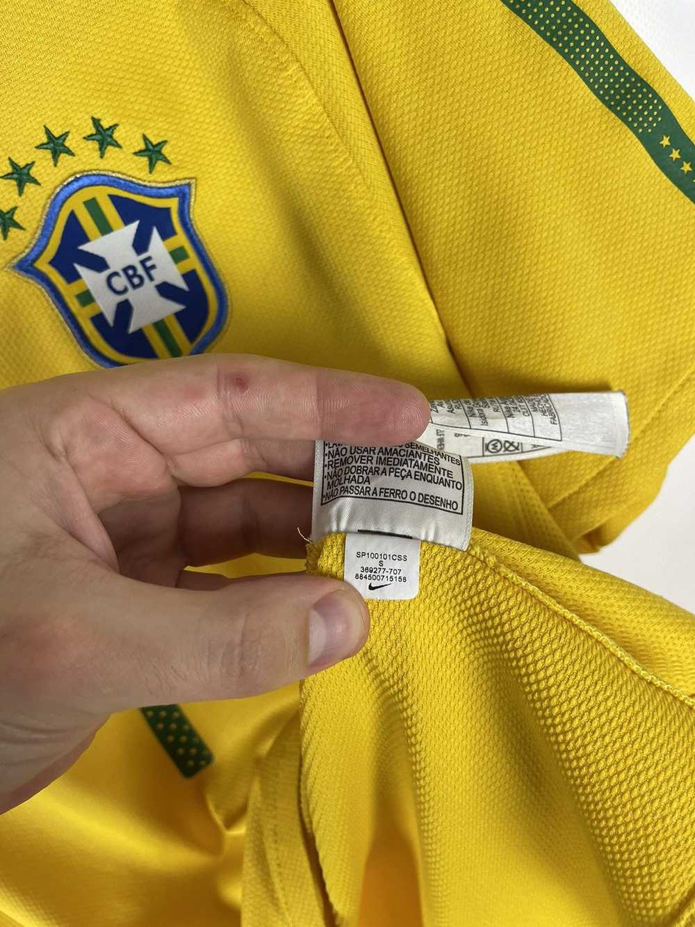 Nike × Soccer Jersey × Vintage Nike Brazil 2010 2… - image 10