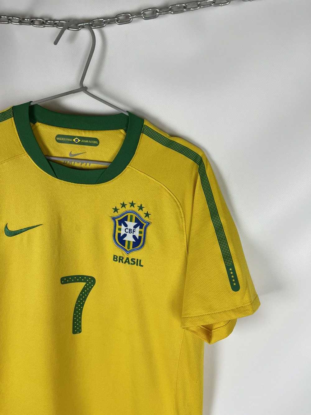 Nike × Soccer Jersey × Vintage Nike Brazil 2010 2… - image 4