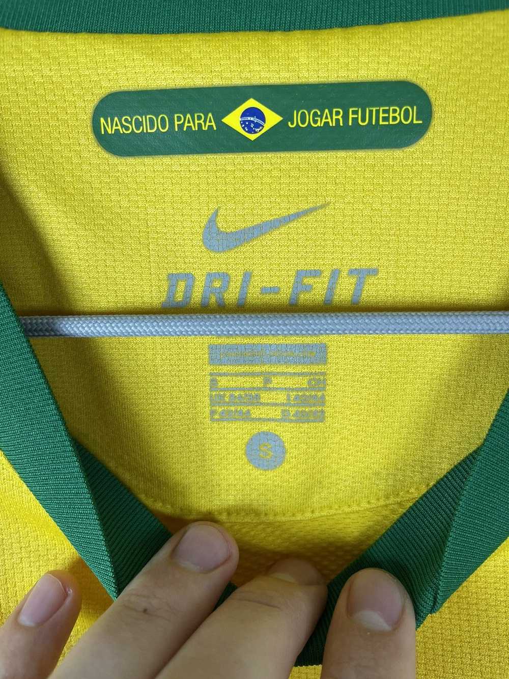 Nike × Soccer Jersey × Vintage Nike Brazil 2010 2… - image 8