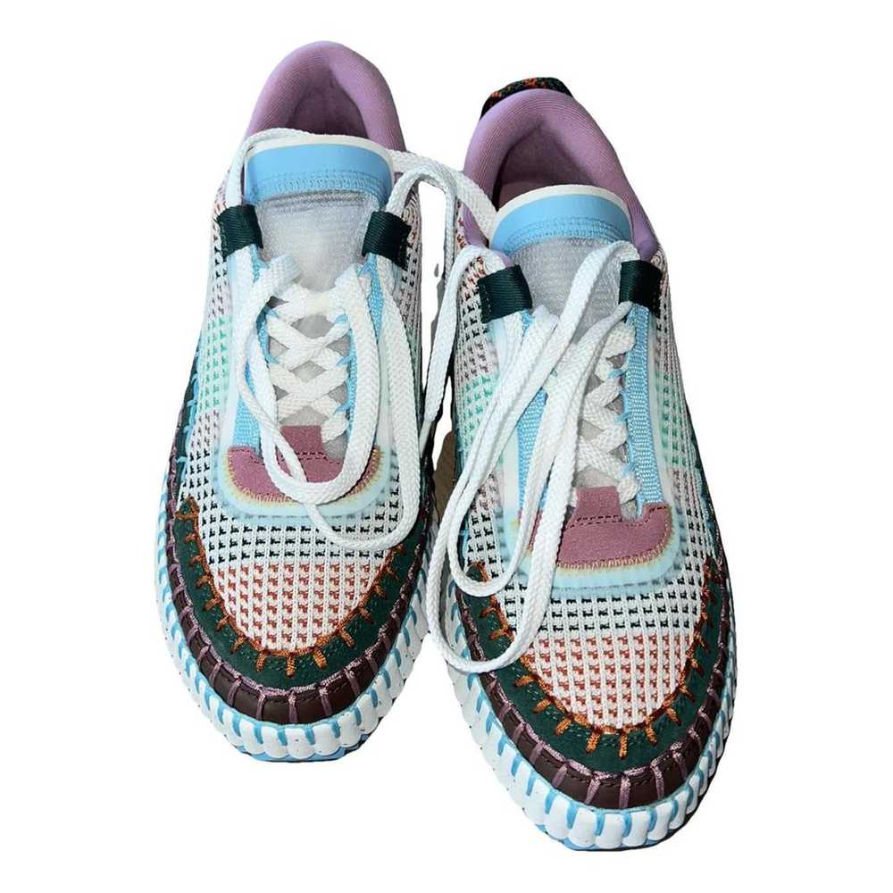 Chloé Nama cloth trainers - image 1