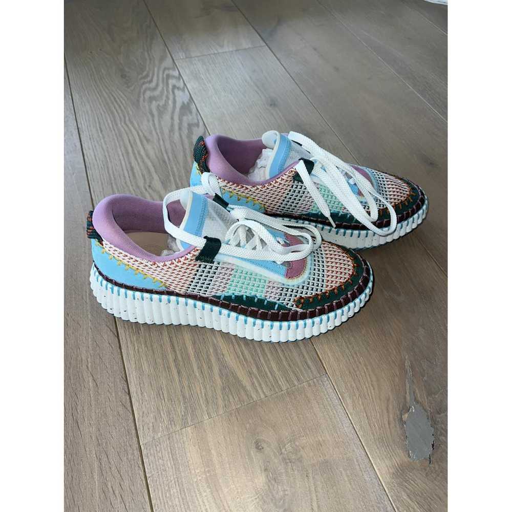 Chloé Nama cloth trainers - image 2