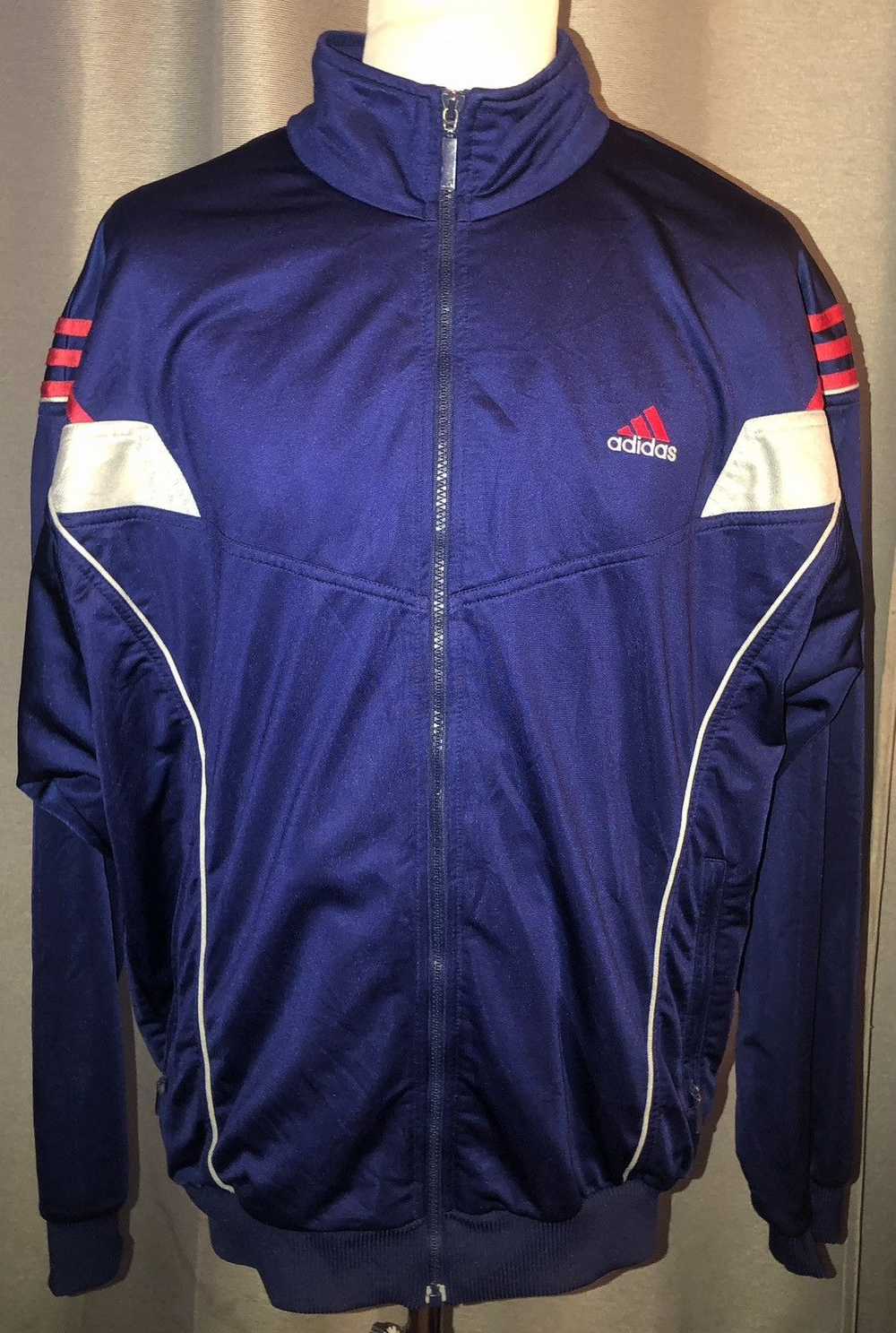 Adidas Adidas Vintage Jacket - Blue - Size 46/48 … - image 1