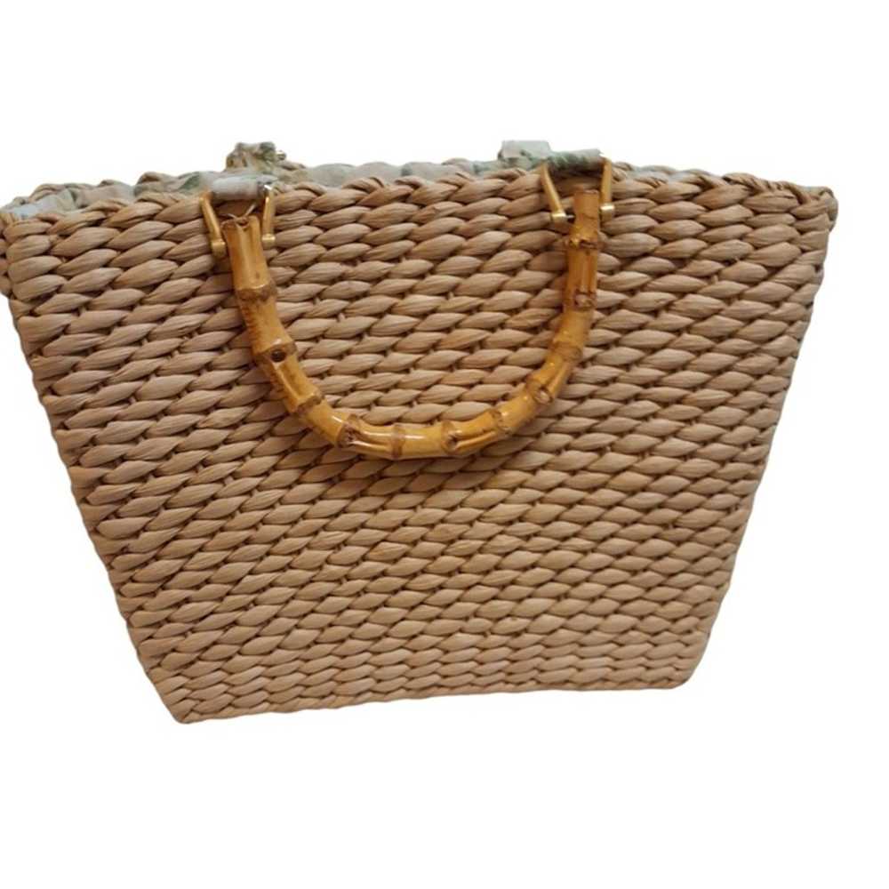 Cappelli Straw World Vintage Beach Vibe Handbag B… - image 2