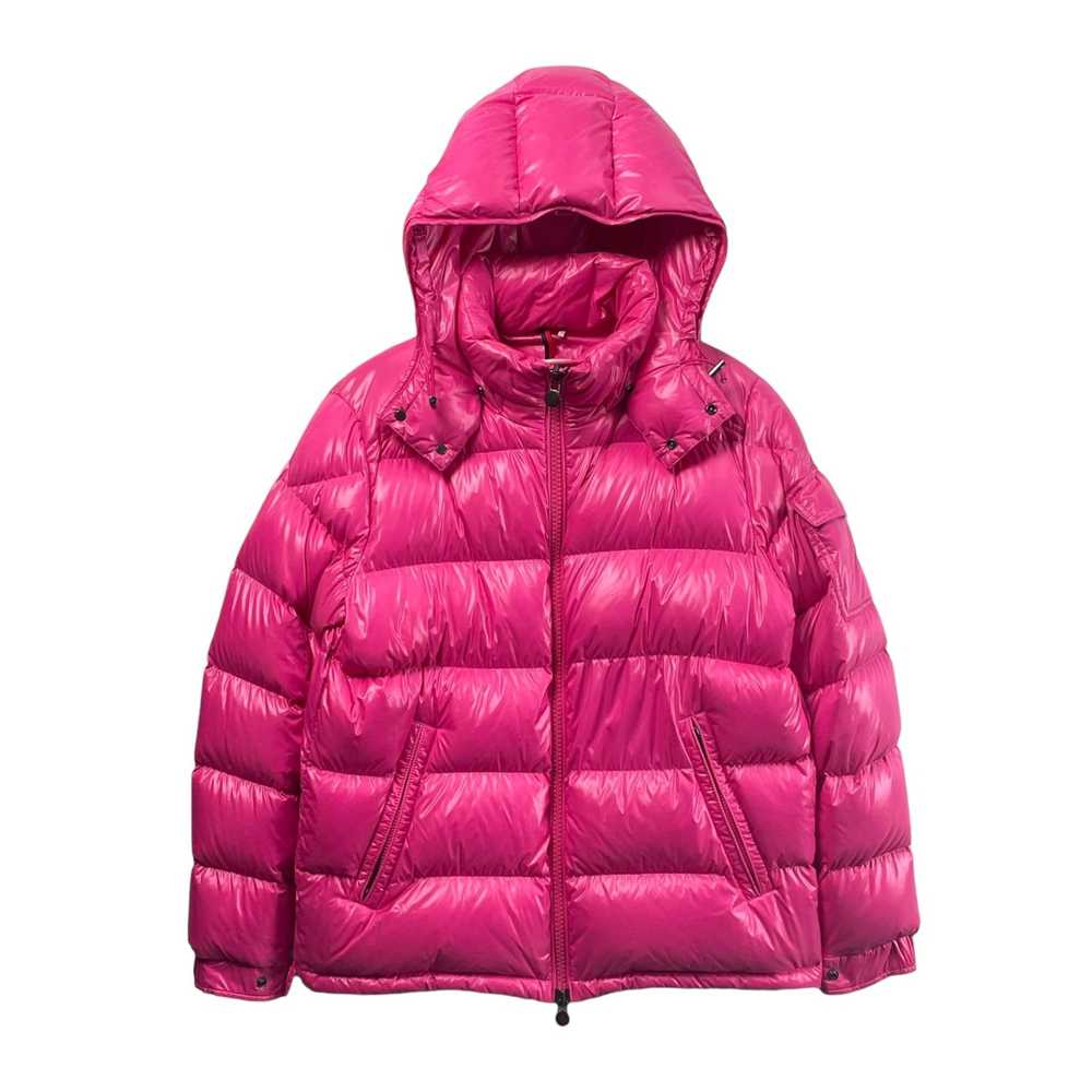 Moncler Maya Short Down Jacket Mauve Pink - image 1