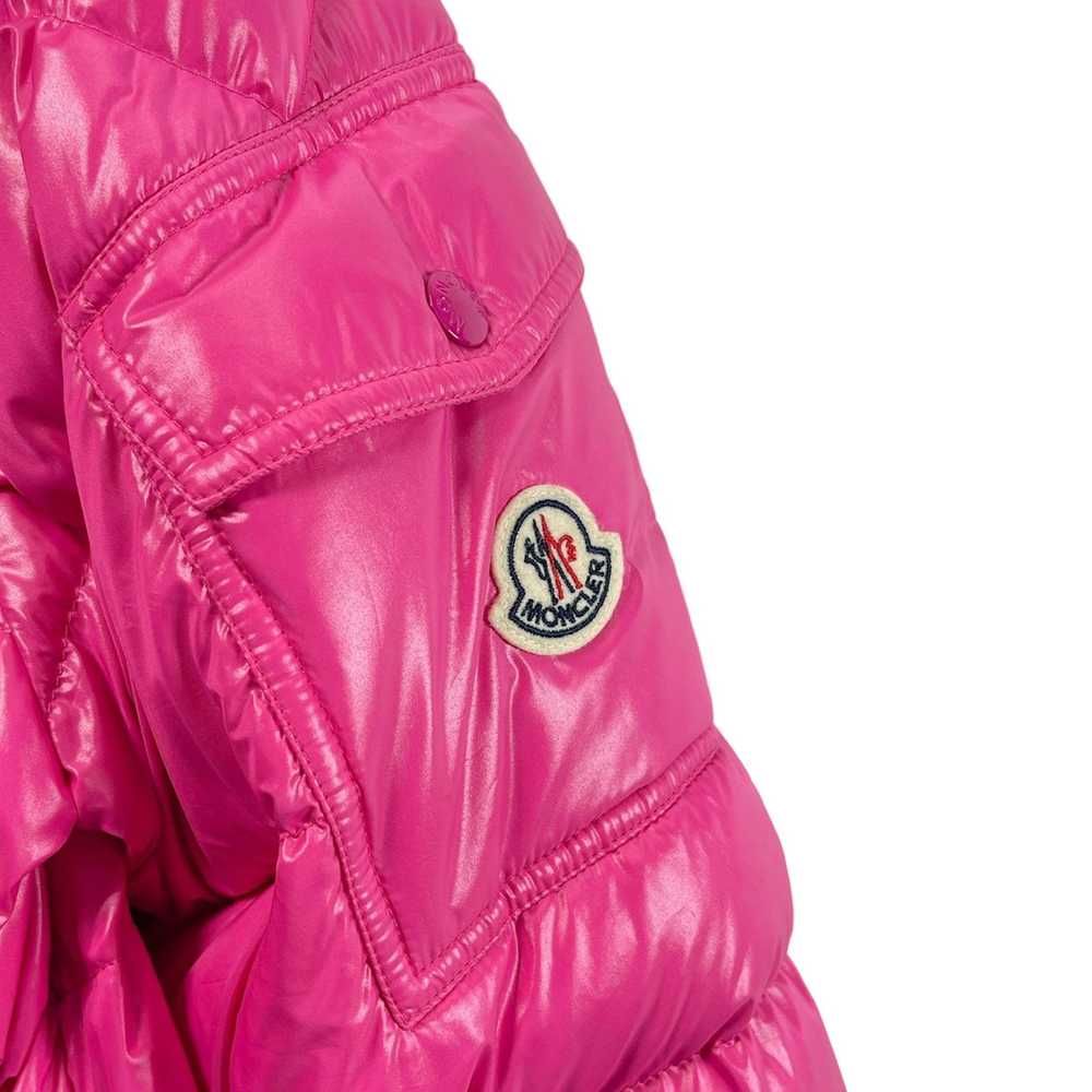 Moncler Maya Short Down Jacket Mauve Pink - image 3