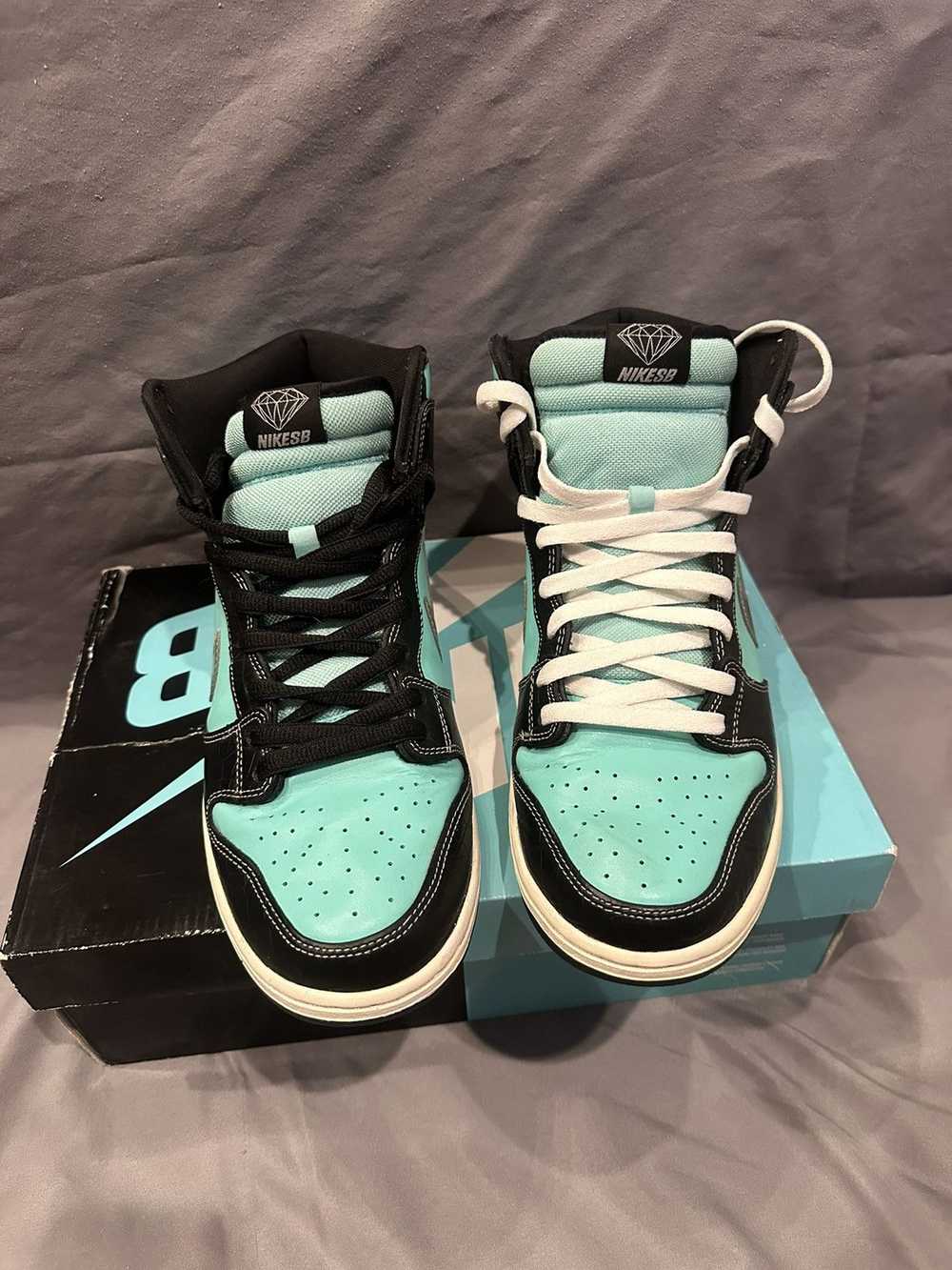 Nike × Tiffany & Co. Mike dunk high Tiffany SB - image 2