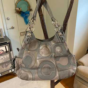 vintage Coach shoulder purse