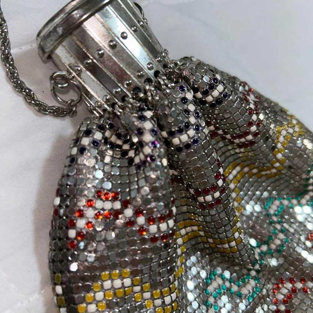 Metal Mesh Bag Vintage Party Bag - image 3