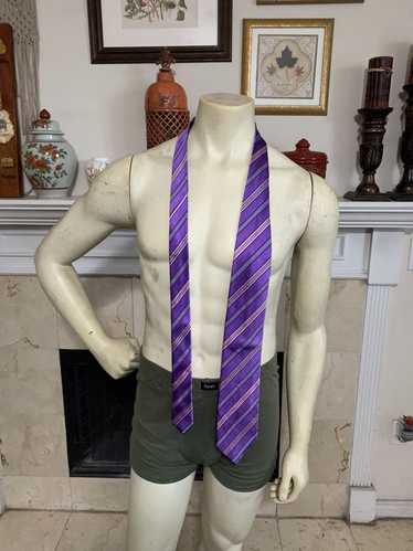 Ermenegildo Zegna Striped Silk tie