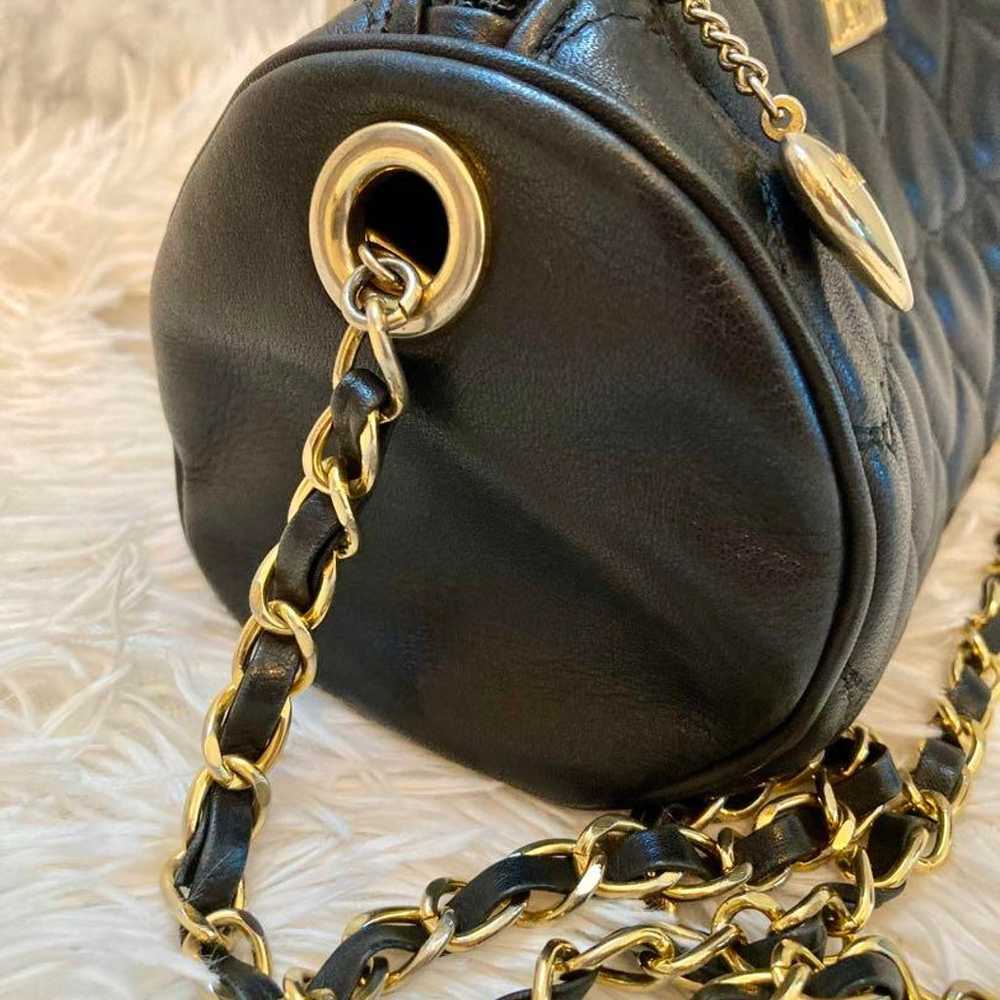 Excellent quality Moschino chain bag, quilting le… - image 6