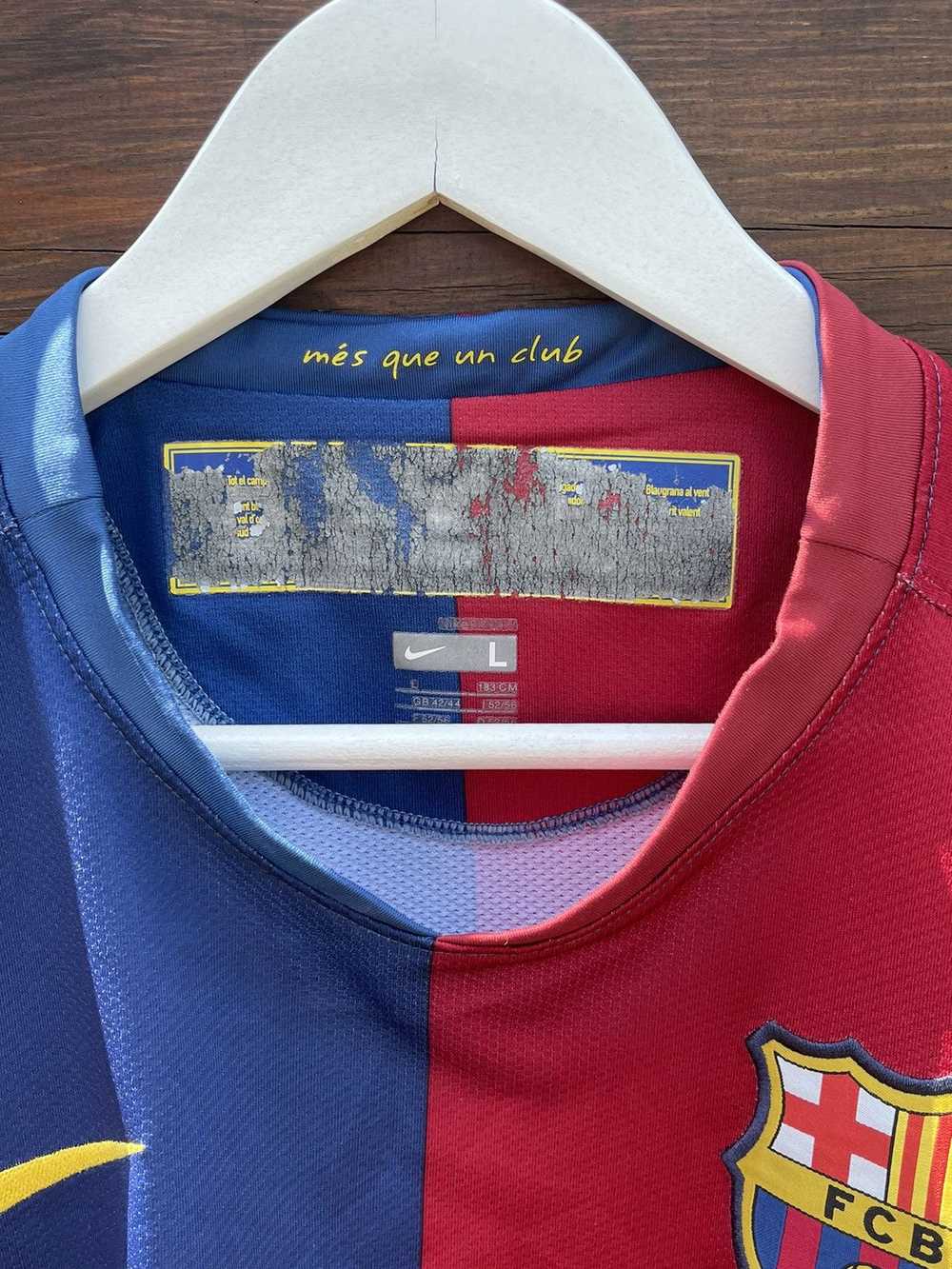 Jersey × Nike × Vintage 2009 Nike Barcelona rare … - image 10