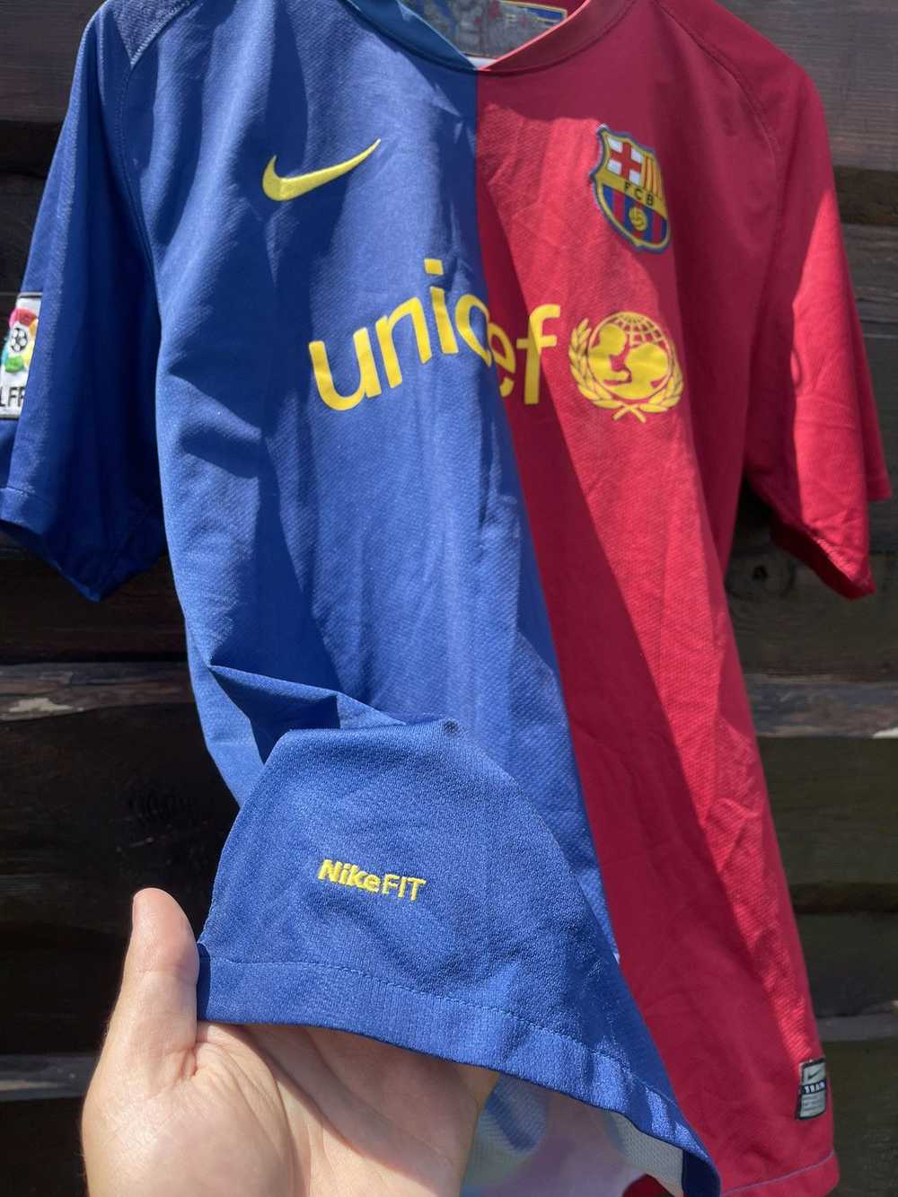 Jersey × Nike × Vintage 2009 Nike Barcelona rare … - image 8