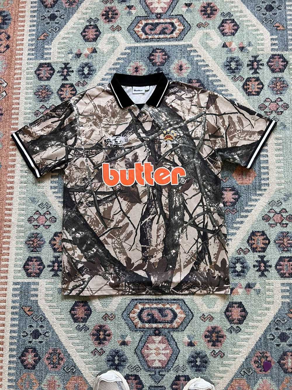 Butter Goods Butter Foliage Camo Jersey Tan - image 2