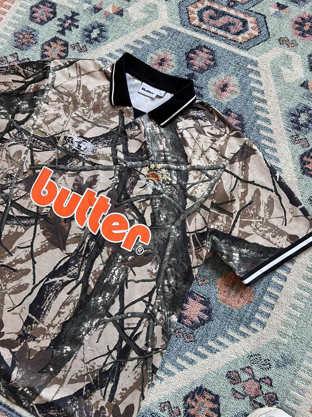 Butter Goods Butter Foliage Camo Jersey Tan - image 3