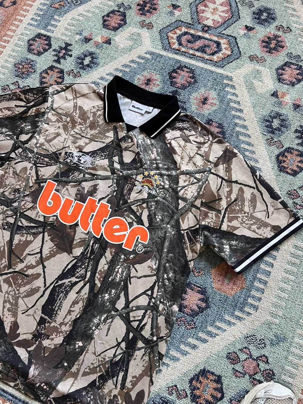 Butter Goods Butter Foliage Camo Jersey Tan - image 6