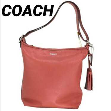 COACH Leather 19889 One Shouldered Shoulder Bag Us