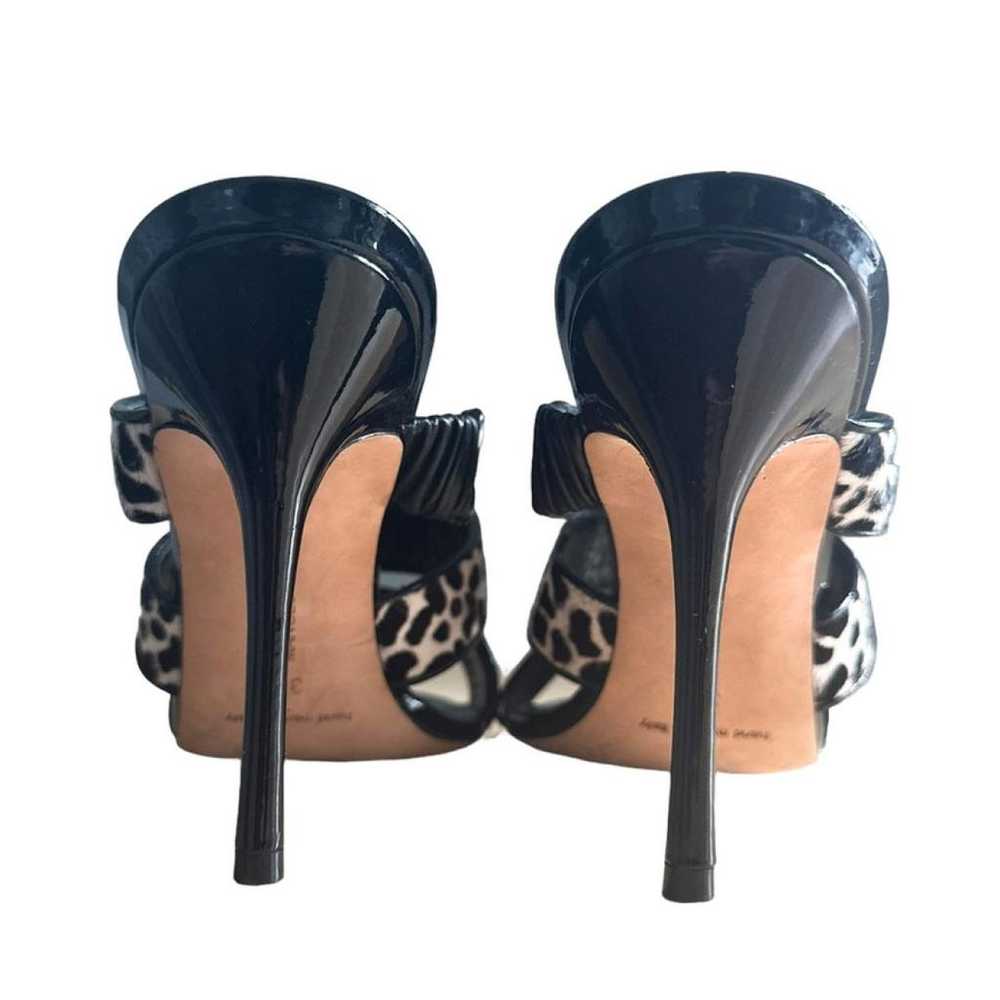 Manolo Blahnik Pony-style calfskin heels - image 3