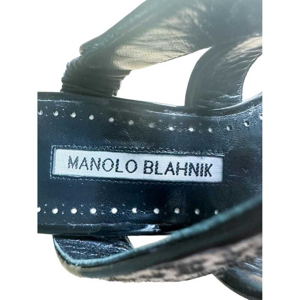 Manolo Blahnik Pony-style calfskin heels - image 6