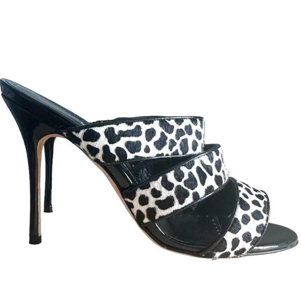 Manolo Blahnik Pony-style calfskin heels - image 8