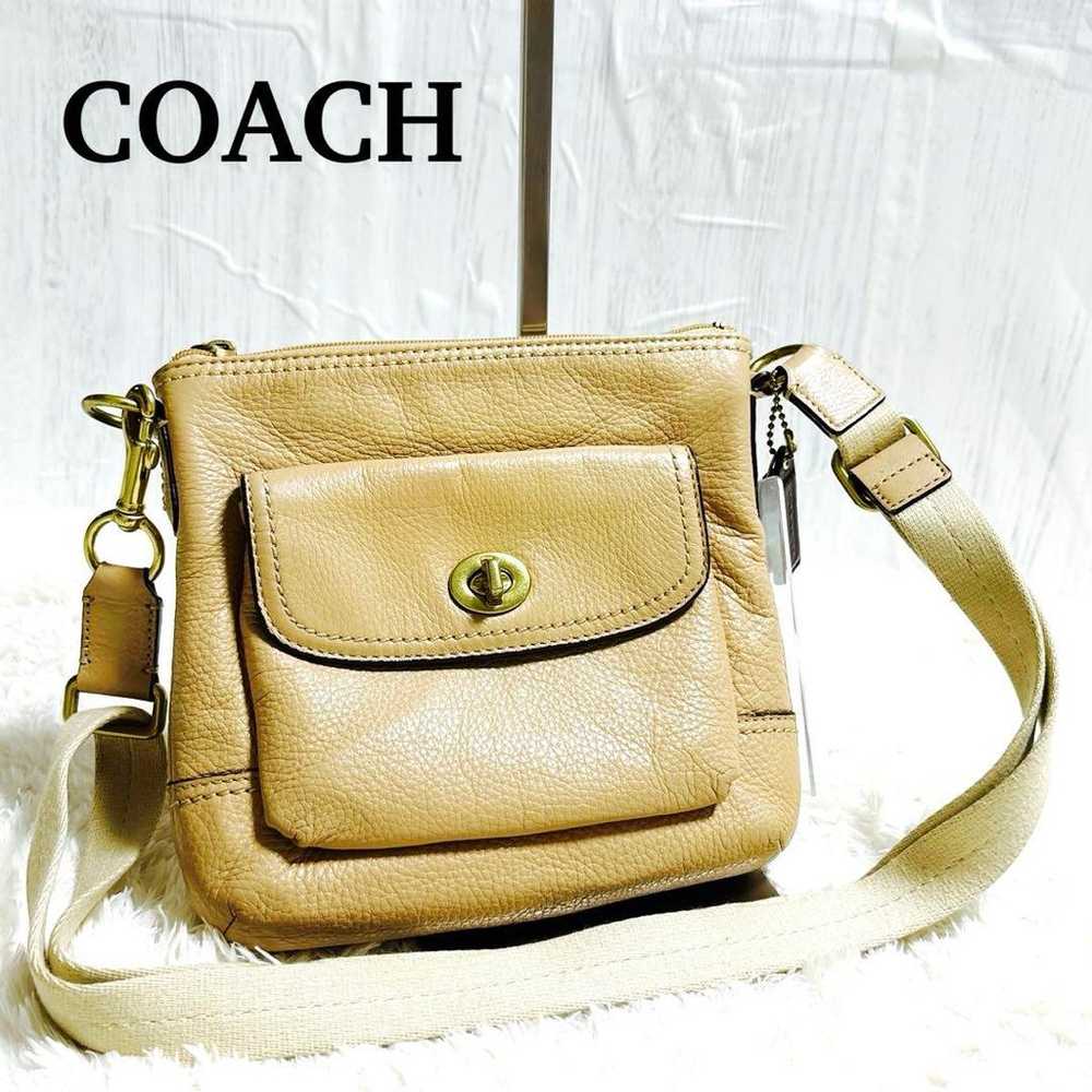 【Excellent quality・Rare】Coach Shoulder Bag Genuin… - image 11