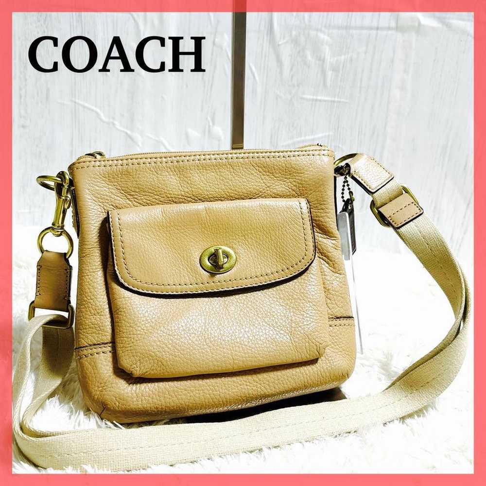 【Excellent quality・Rare】Coach Shoulder Bag Genuin… - image 1