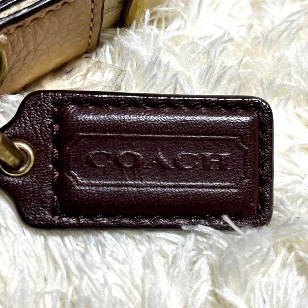 【Excellent quality・Rare】Coach Shoulder Bag Genuin… - image 4