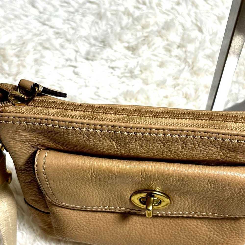 【Excellent quality・Rare】Coach Shoulder Bag Genuin… - image 7