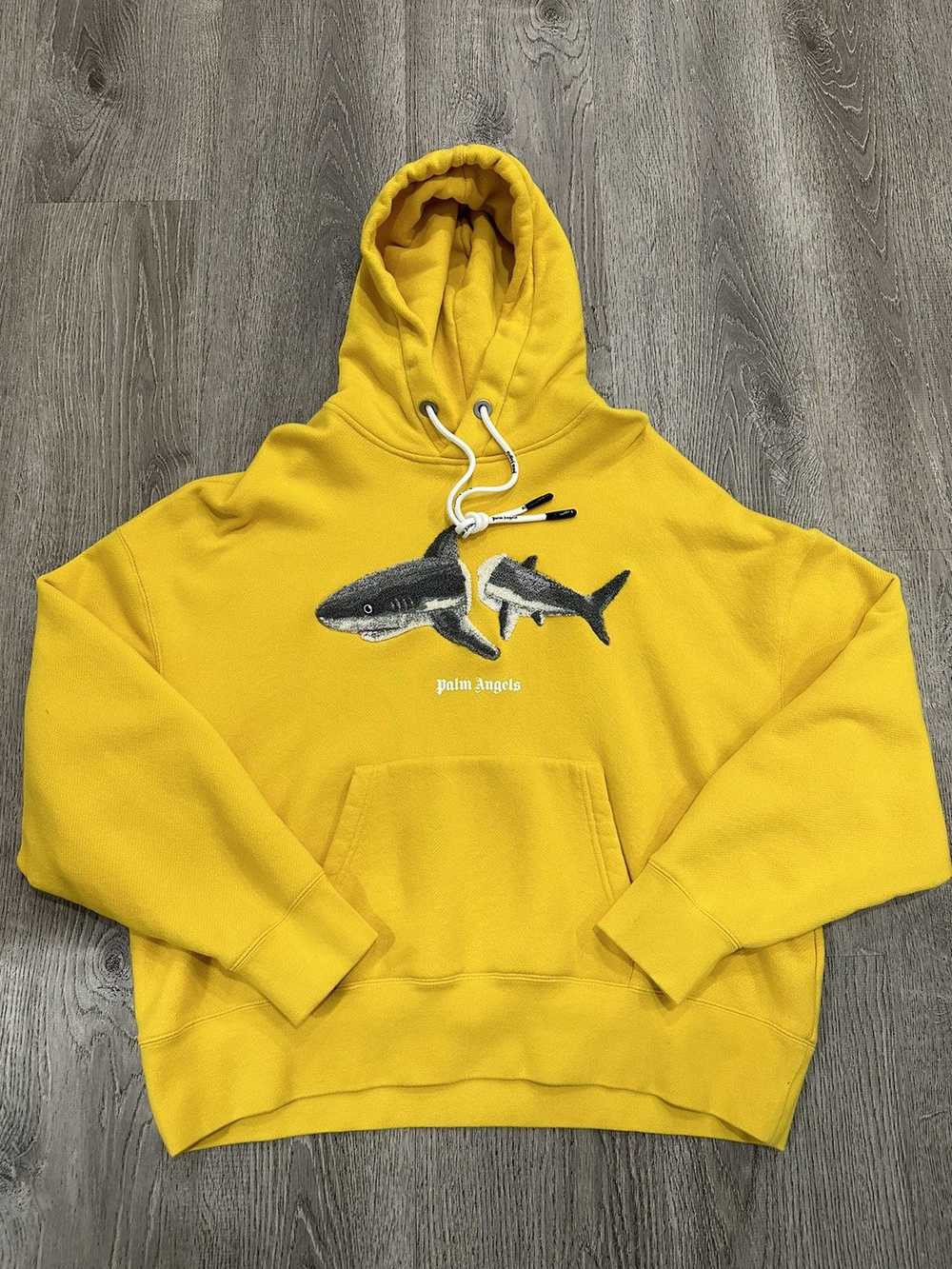 Palm Angels Palm Angels Shark Hoodie - image 3