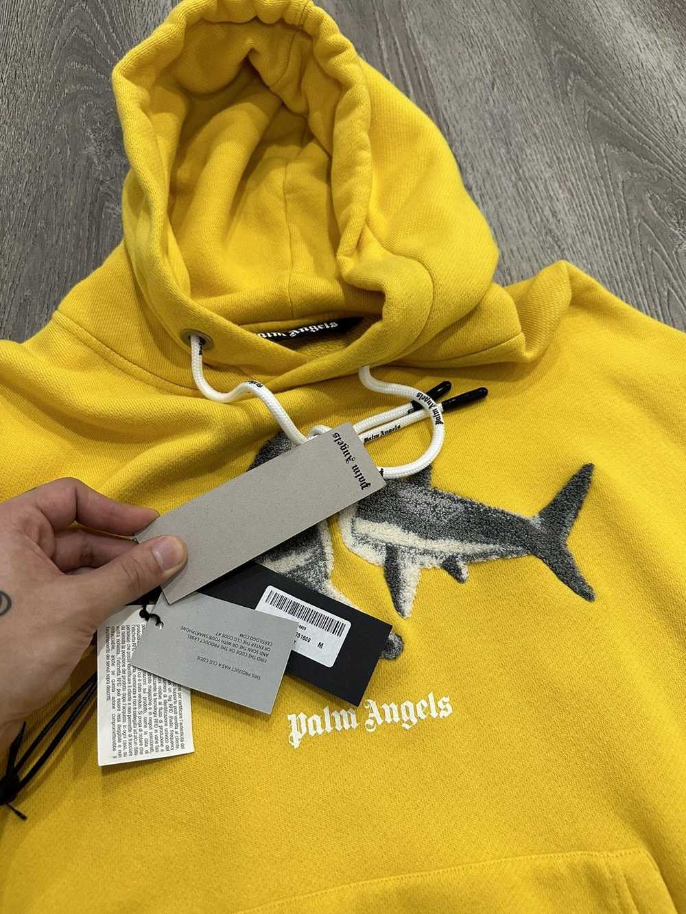 Palm Angels Palm Angels Shark Hoodie - image 8