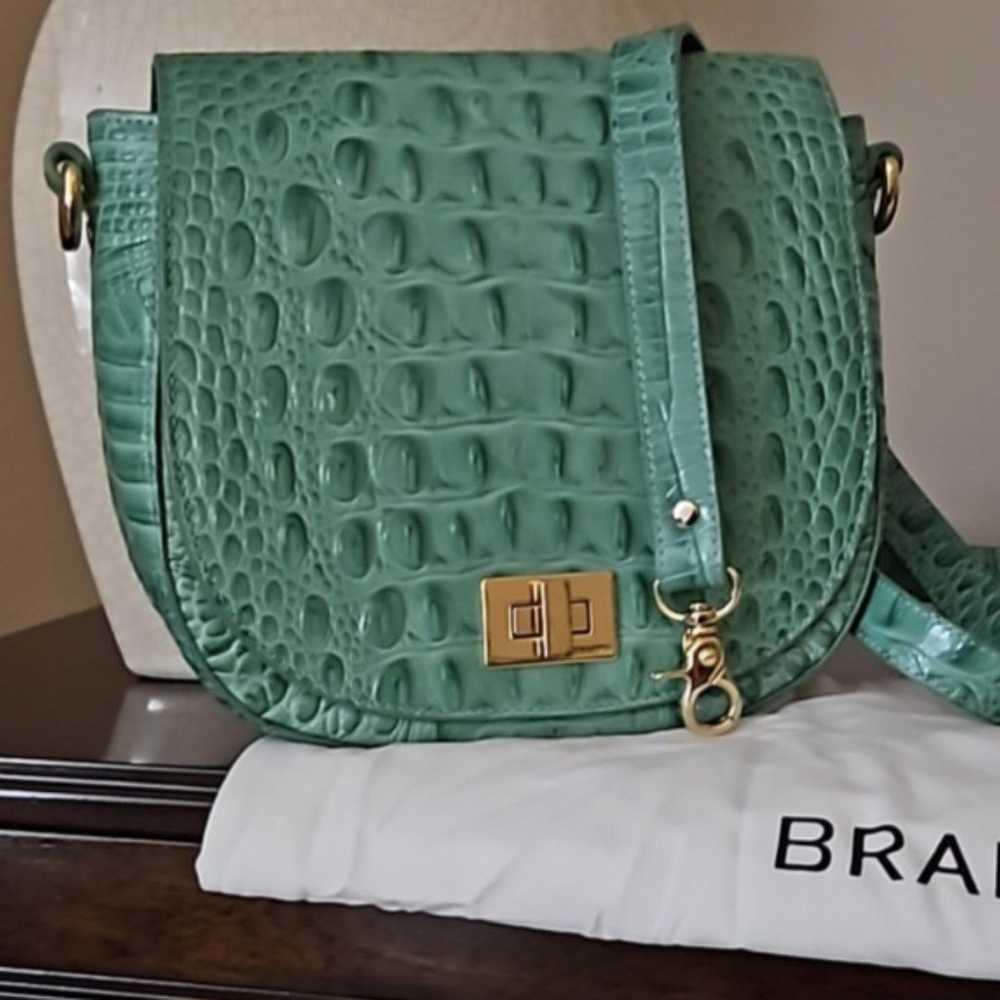 Gorgeous EUC Vintage Brahmin Crossbody - image 4