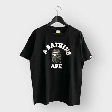 Bape STEAL! 2010s Bape 1st Camo College Logo Tee (