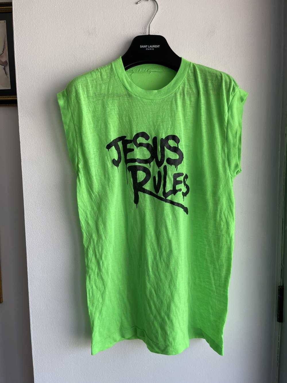 Religion × Vintage Vintage 90s Neon 4G Lime Green… - image 1