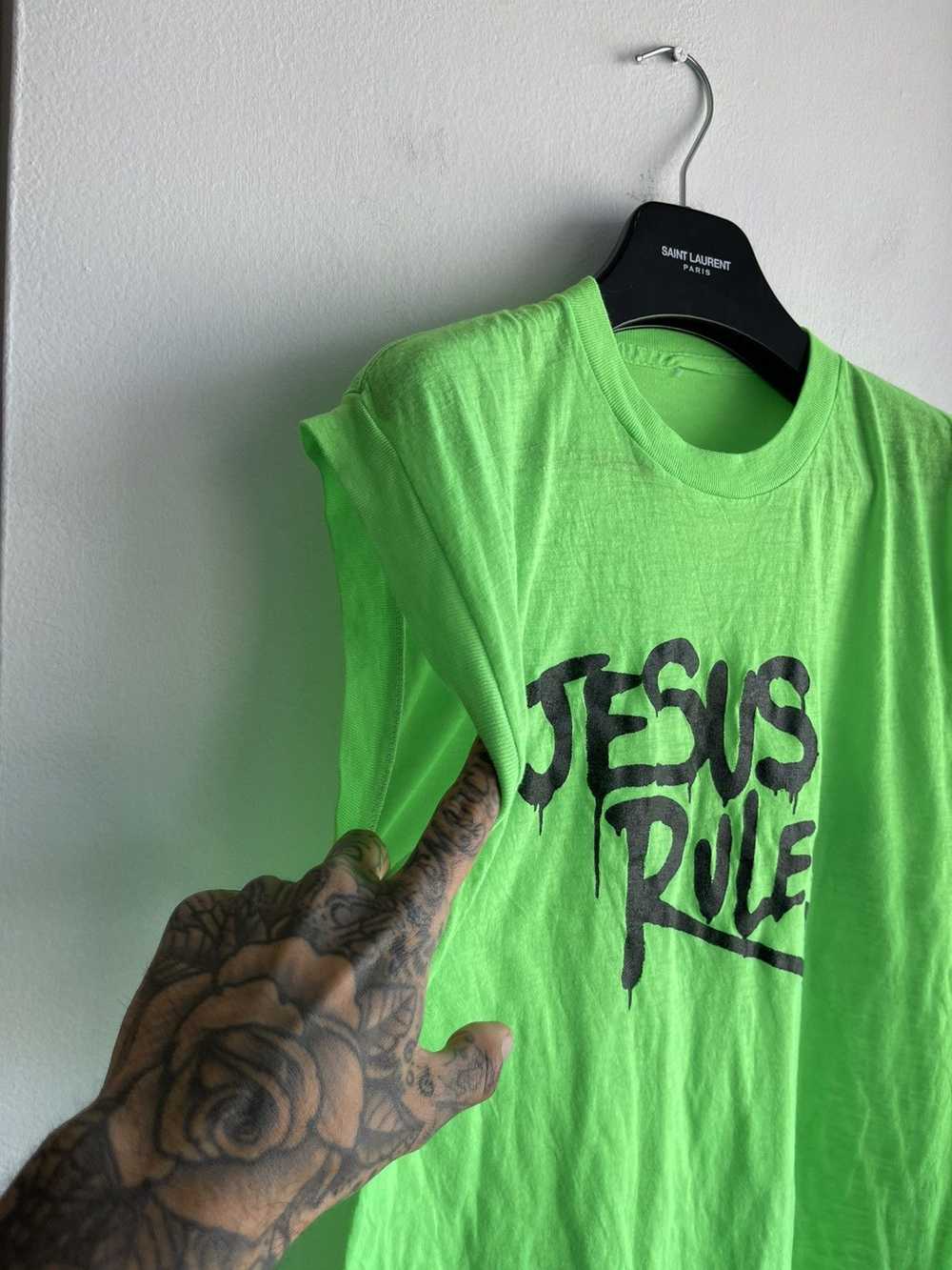 Religion × Vintage Vintage 90s Neon 4G Lime Green… - image 3