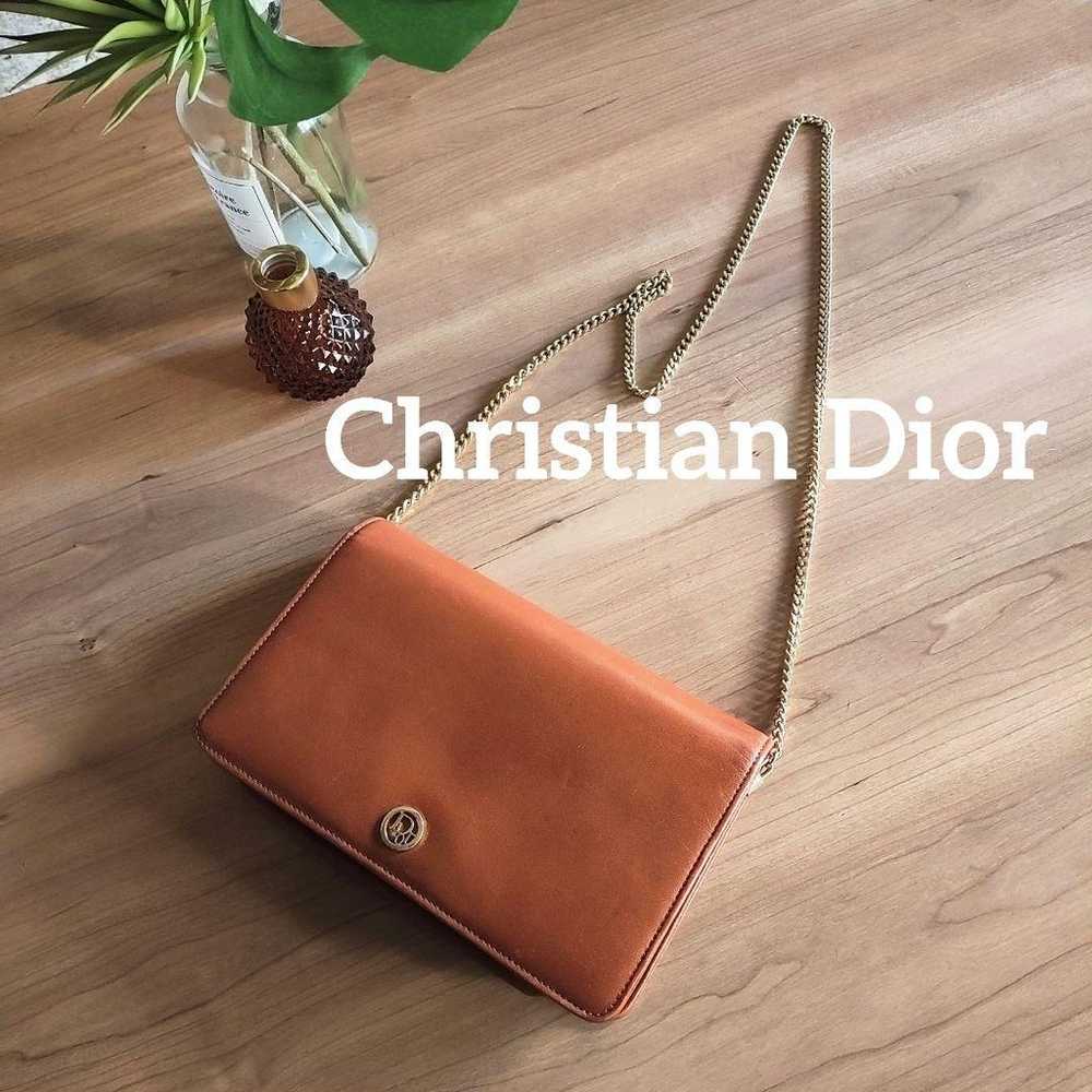 Quality Dior vintage leather chain bag for women … - image 1