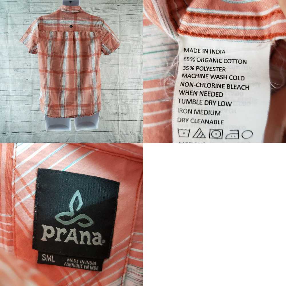 Prana Prana Mens Tamrack Button Front Shirt Sz Sm… - image 4