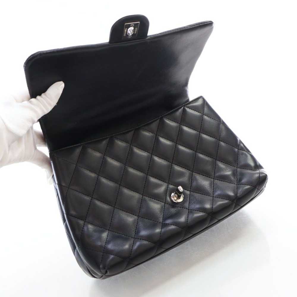 Chanel Chanel Kelly Medium Black Lambskin - image 12