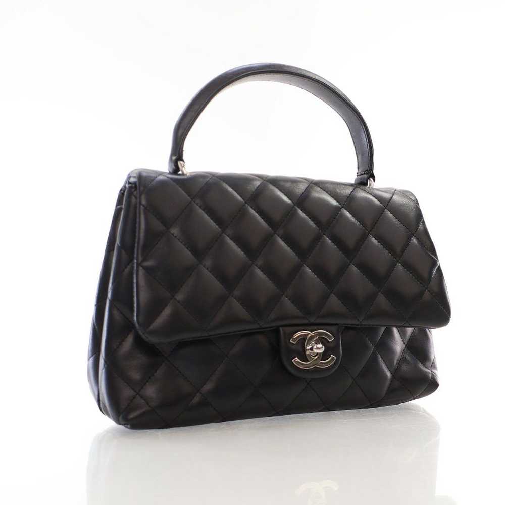 Chanel Chanel Kelly Medium Black Lambskin - image 2