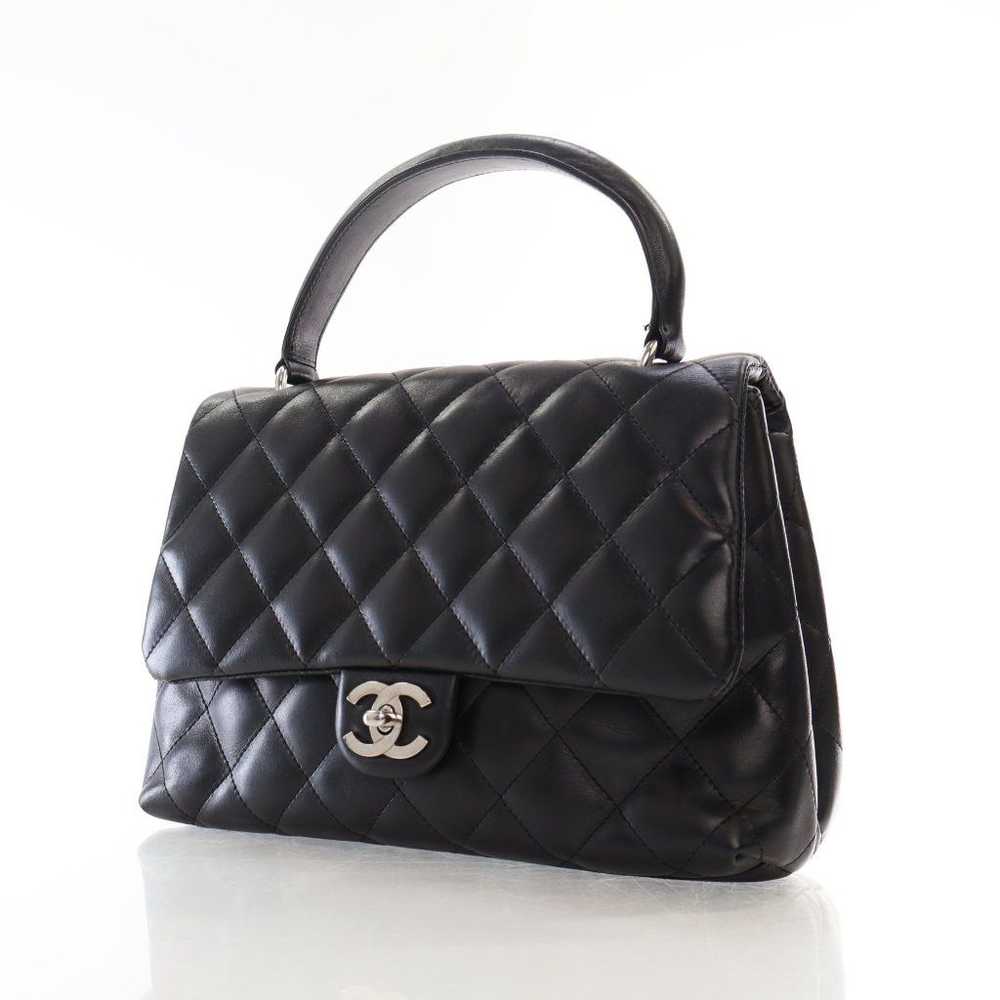 Chanel Chanel Kelly Medium Black Lambskin - image 3