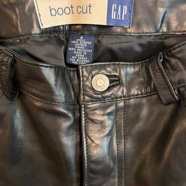 Gap leather pants