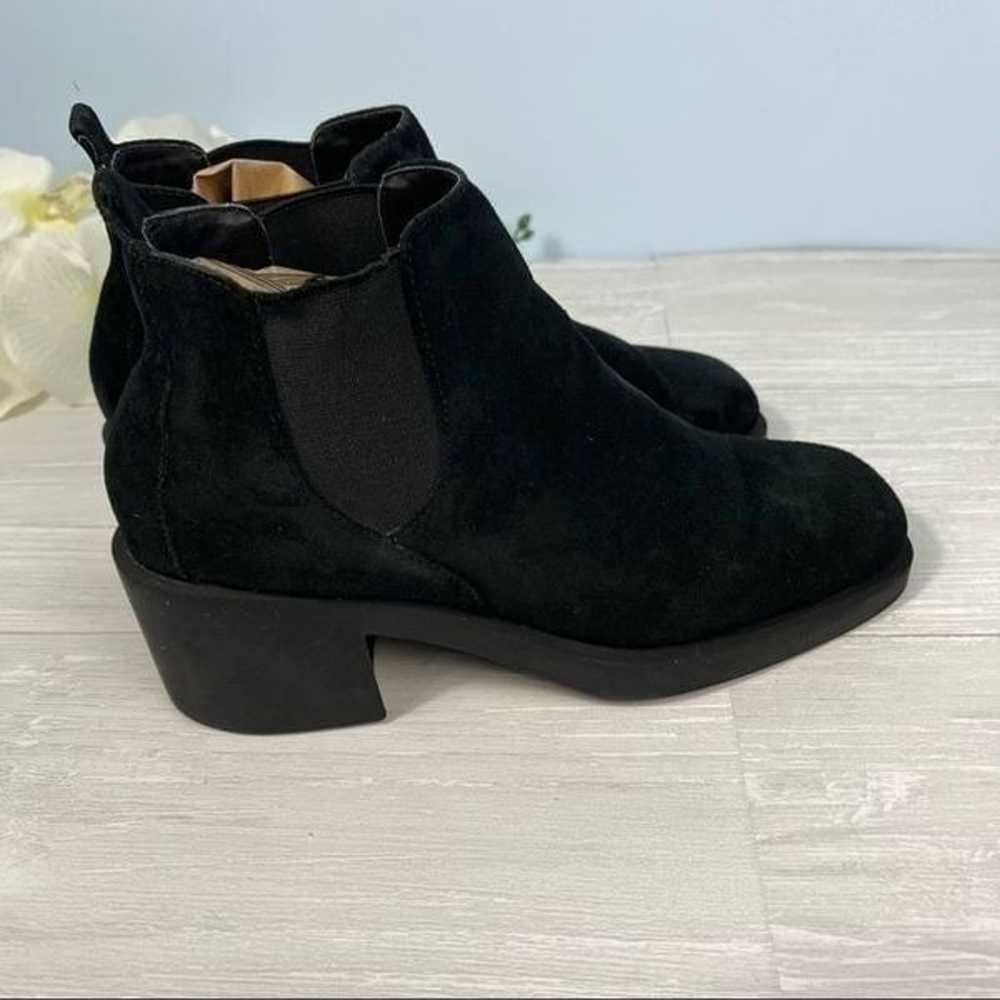 Vintage Active Air Black Suede Square Toe Ankle B… - image 4